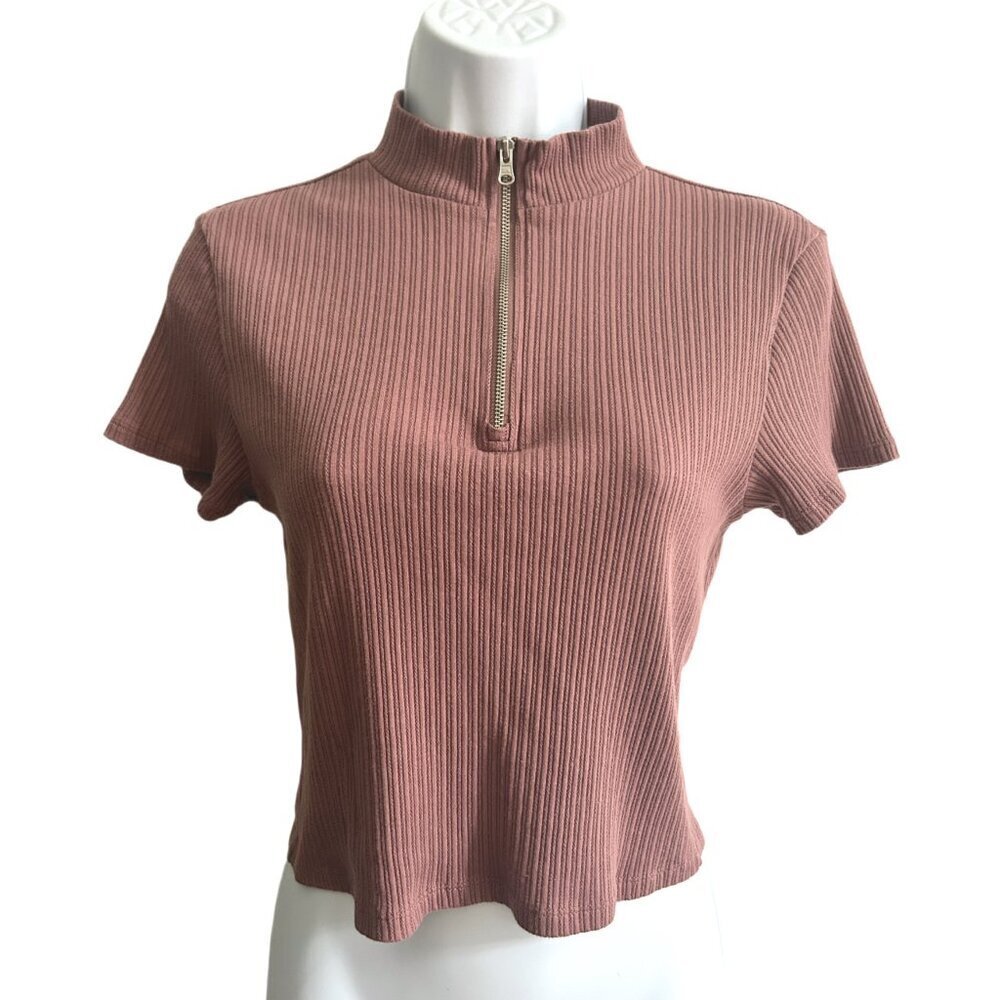 ✨3 for $18✨ American Eagle Outfitters Women’s Cropped Collared Tee